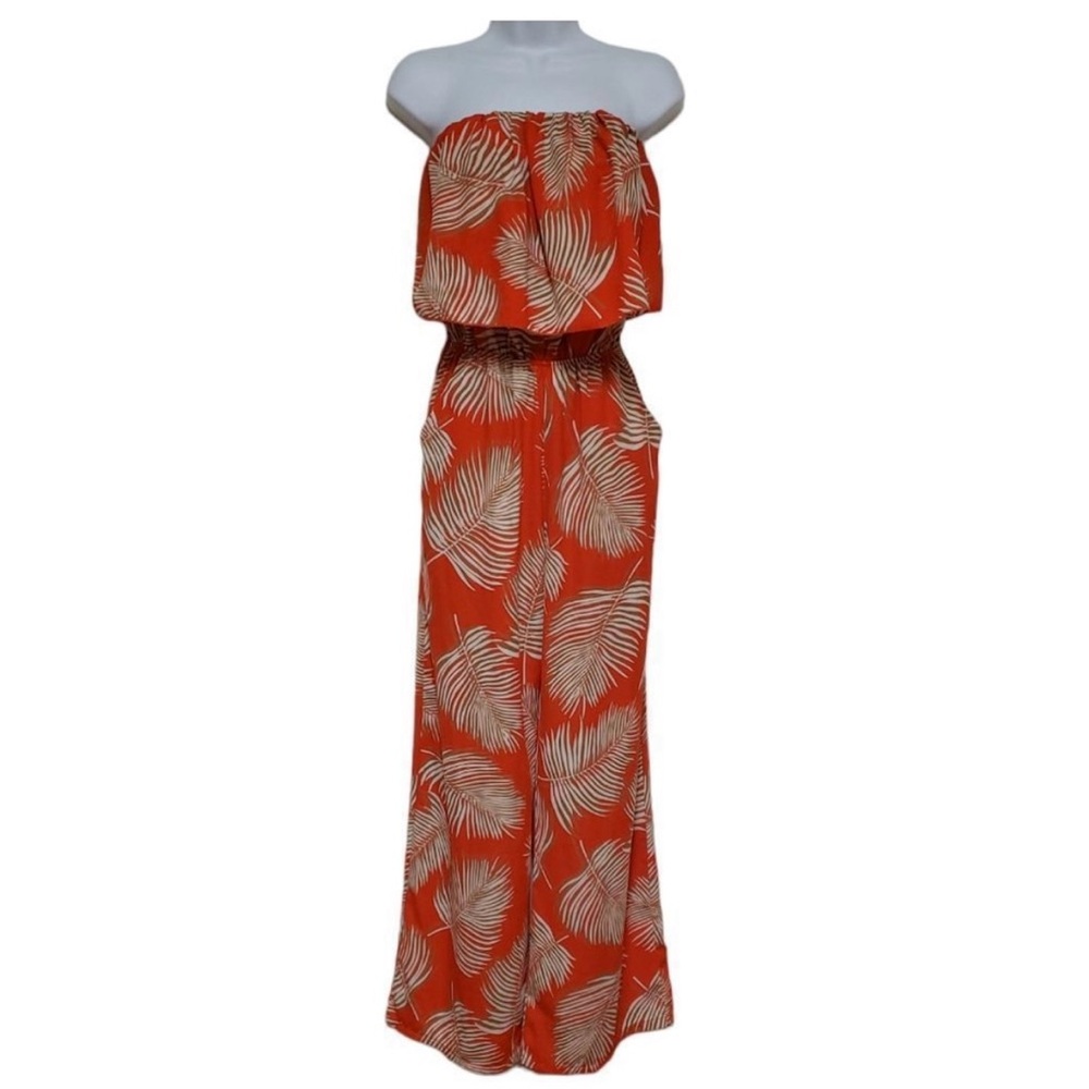 Tyche Strapless Jumpsuit sz S